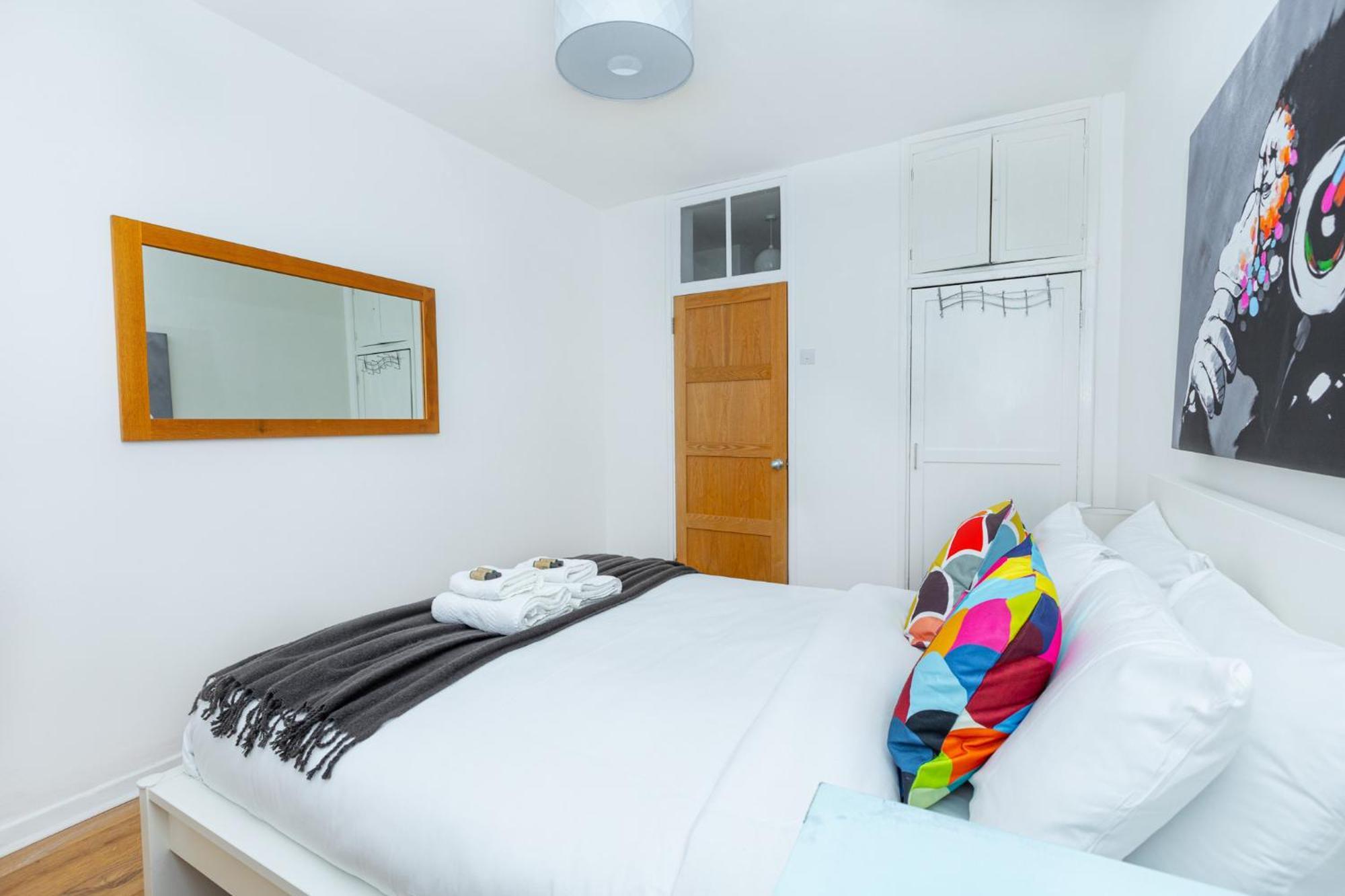 Bright Modern 1 Bedroom Flat, 5 Min To Vauxhall St Londra Esterno foto