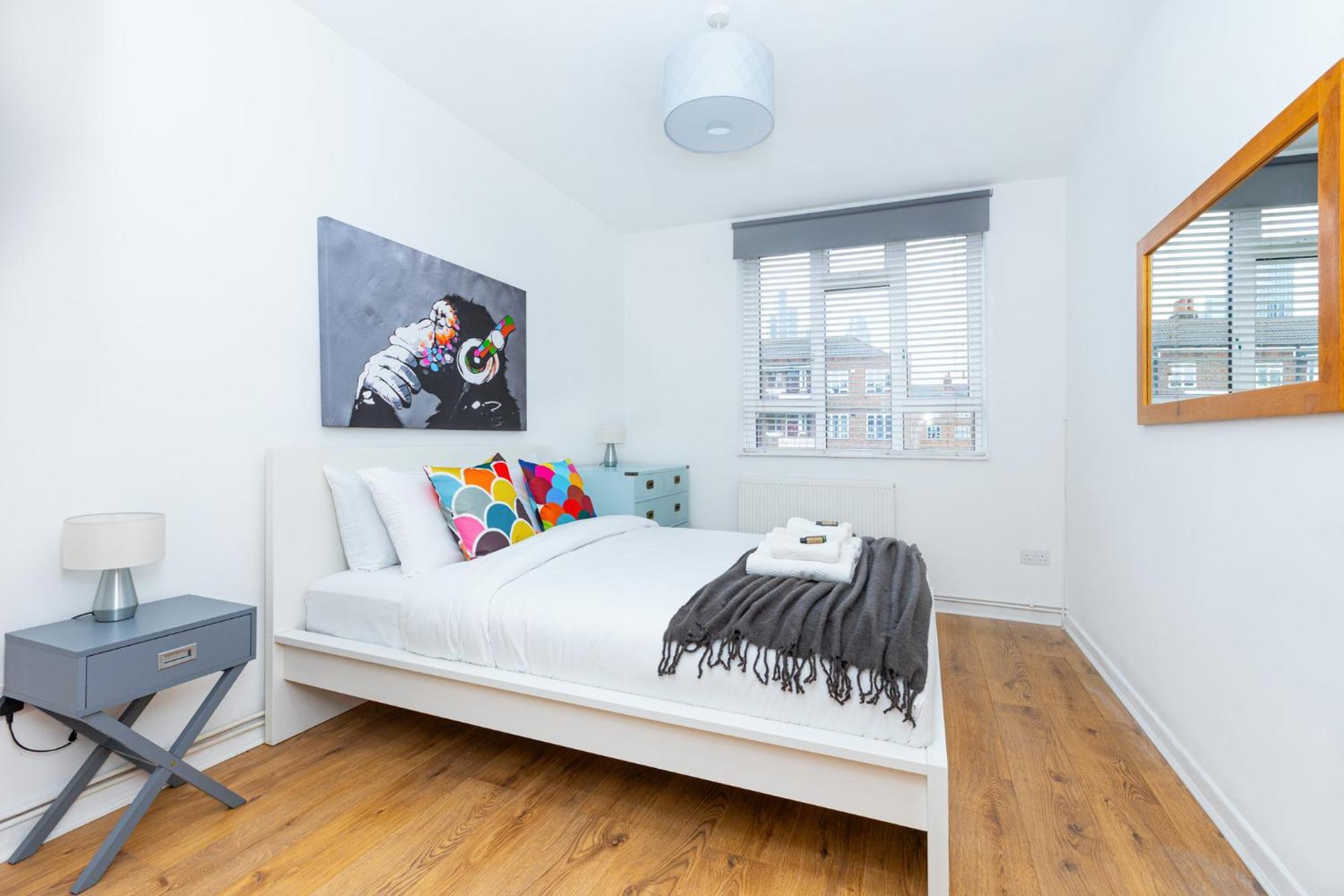 Bright Modern 1 Bedroom Flat, 5 Min To Vauxhall St Londra Esterno foto