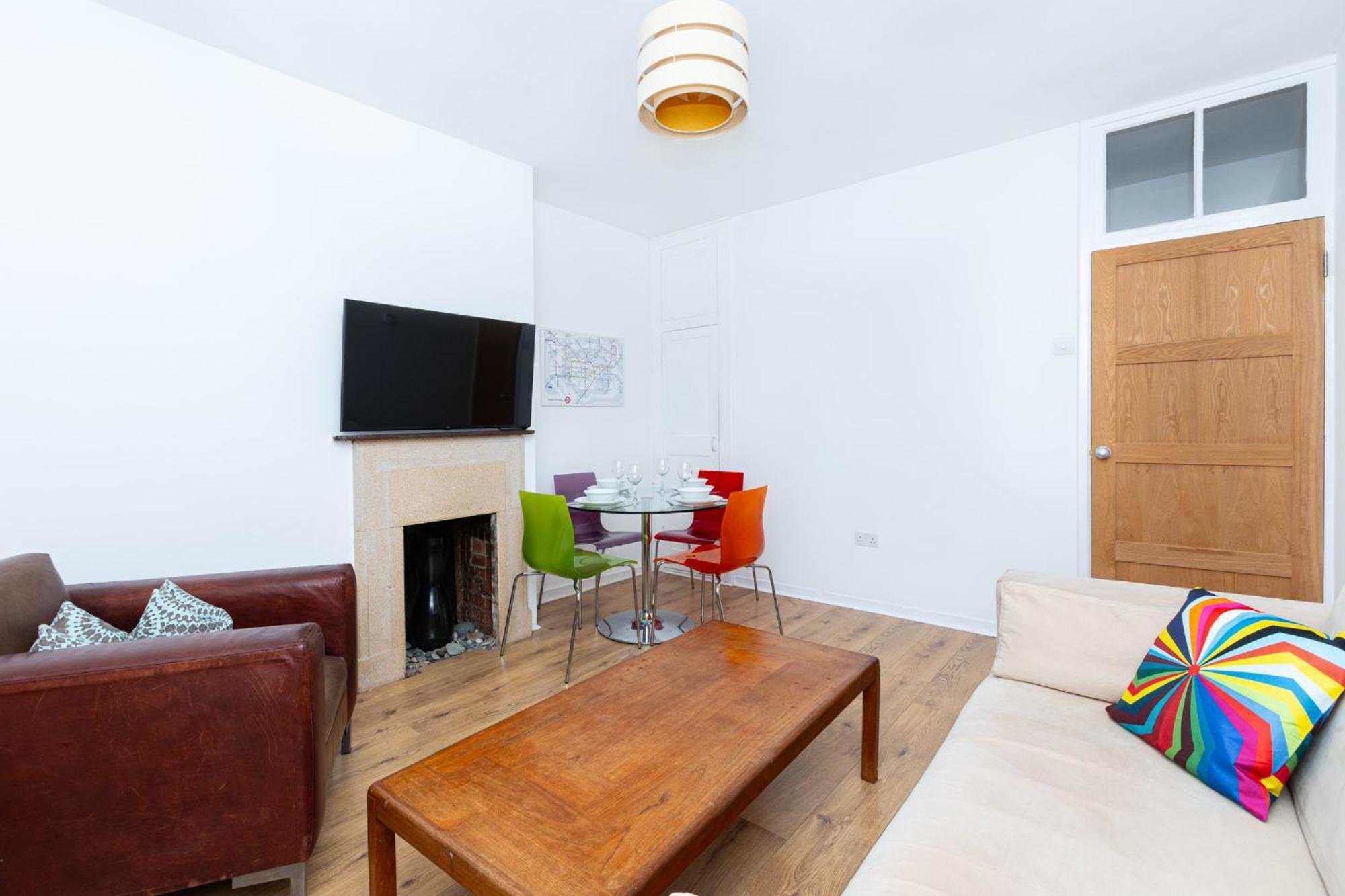 Bright Modern 1 Bedroom Flat, 5 Min To Vauxhall St Londra Esterno foto