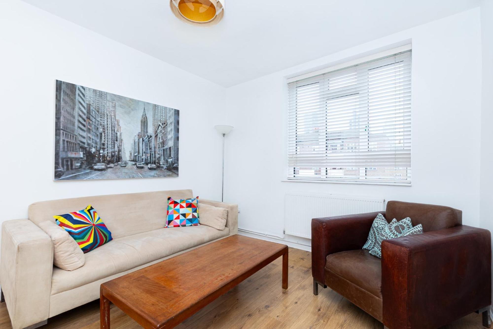 Bright Modern 1 Bedroom Flat, 5 Min To Vauxhall St Londra Esterno foto