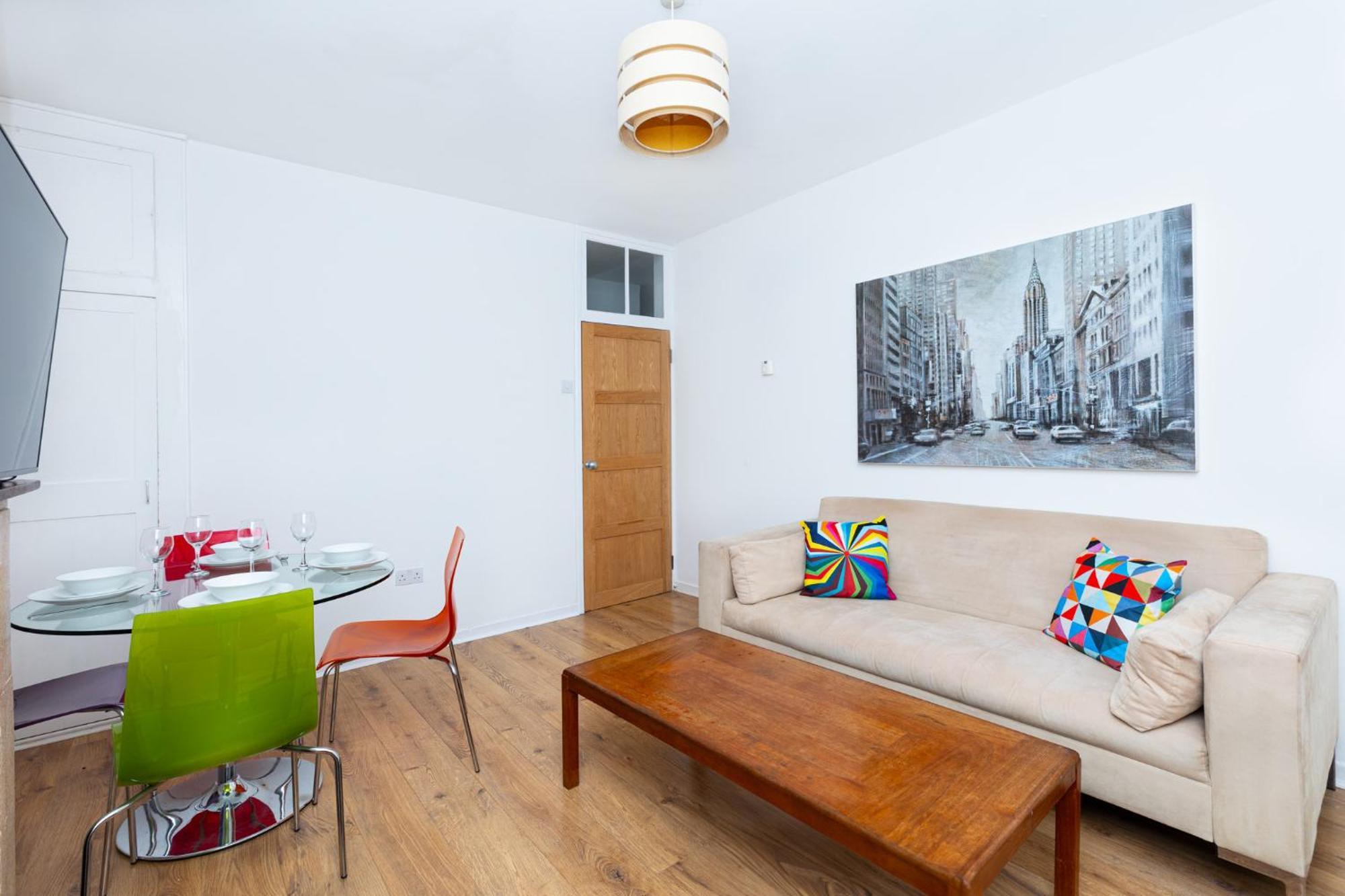 Bright Modern 1 Bedroom Flat, 5 Min To Vauxhall St Londra Esterno foto