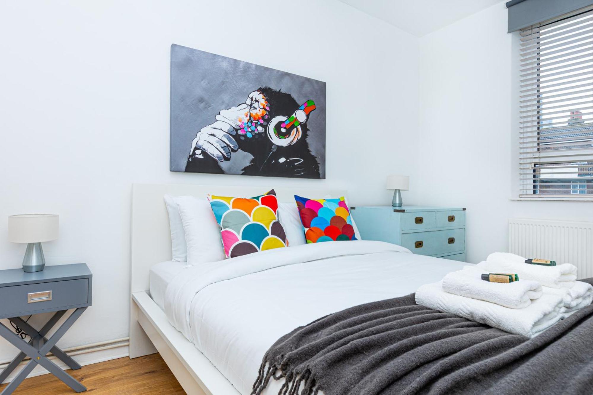 Bright Modern 1 Bedroom Flat, 5 Min To Vauxhall St Londra Esterno foto