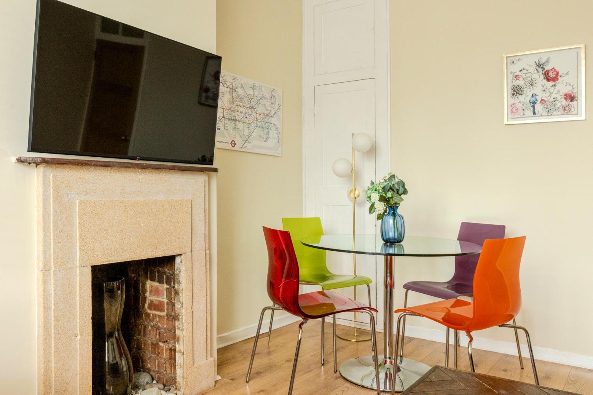 Bright Modern 1 Bedroom Flat, 5 Min To Vauxhall St Londra Esterno foto